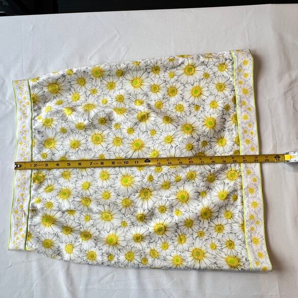 Leggiadro Pencil Skirt daisy print women's size 10 - Picture 5 of 6